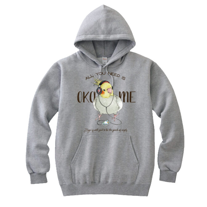 オカメインコ パーカー Buddy ゆとり屋